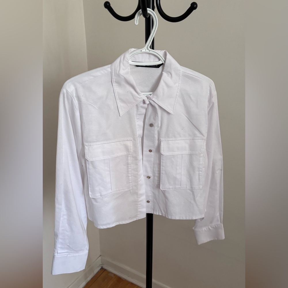 Zara Classic White Shirt